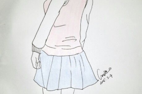 女生校服怎么画,从基础到细节的绘画教程
